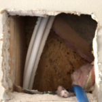 No insulation found in several areas